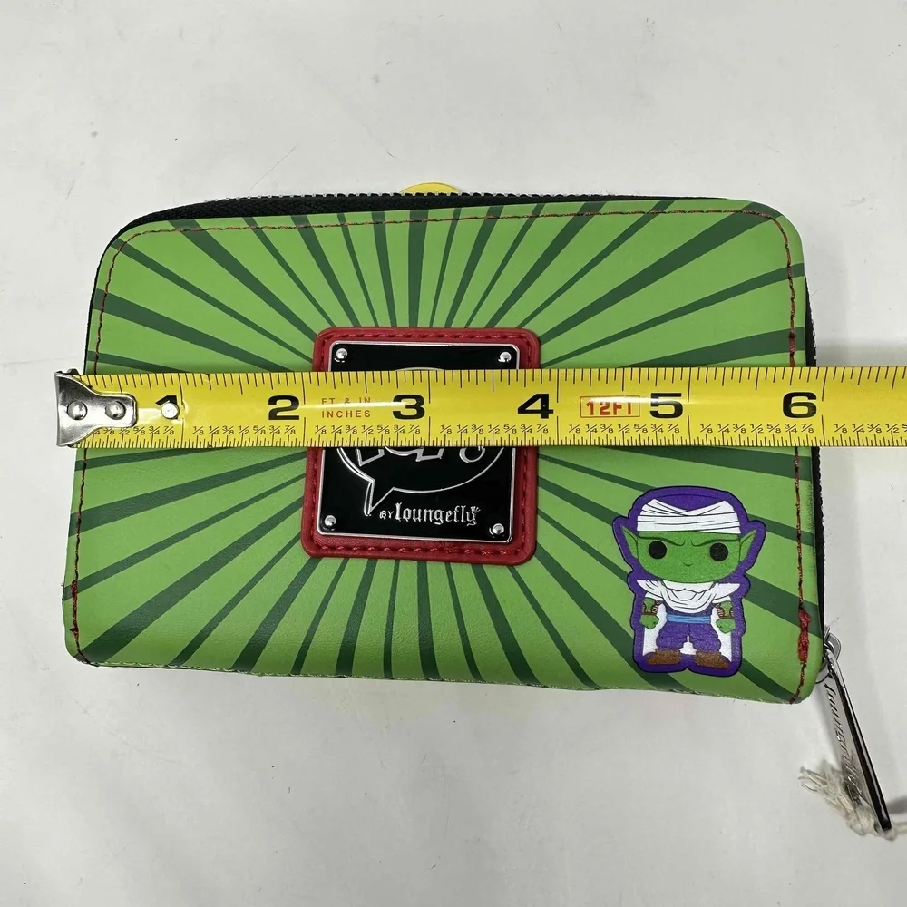Loungefly Dragonball Wallet Z Pop! Saiyan Gohan Piccolo Card Holder NEW